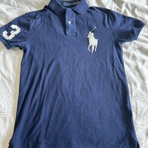 Ralph Lauren Polo Shirt - Men's Size XS - Navy Blue